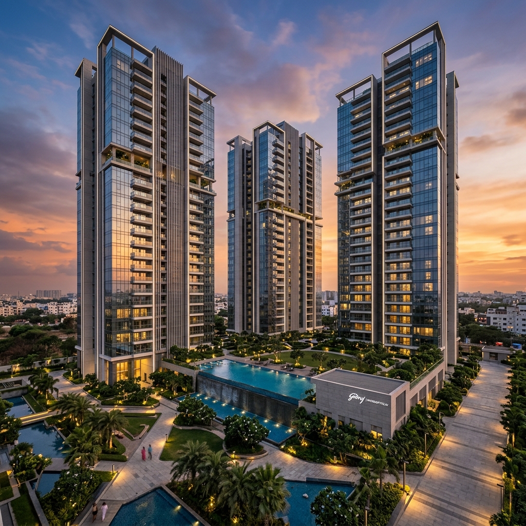 Godrej Kukatpally high-rise residential towers